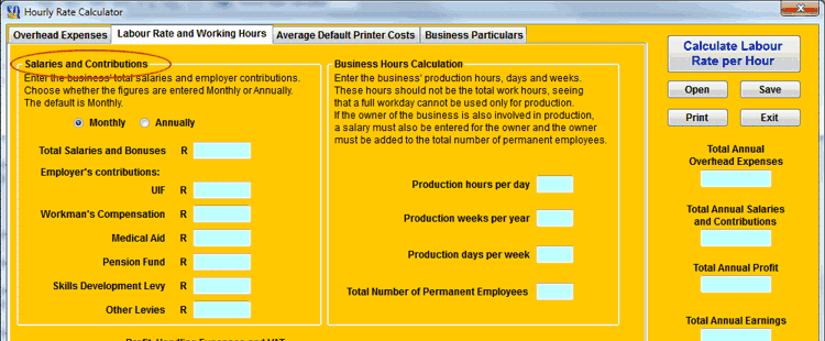 Estimate Calculator