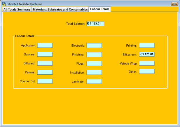 Estimate Calculator